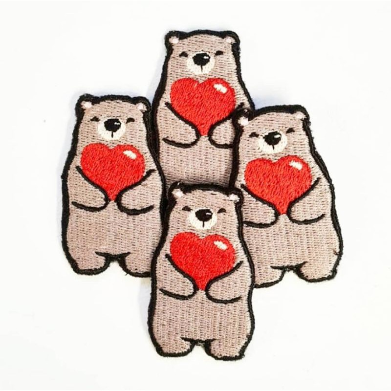 Patcb Bear Valentine/BearLove/Love/Valentine