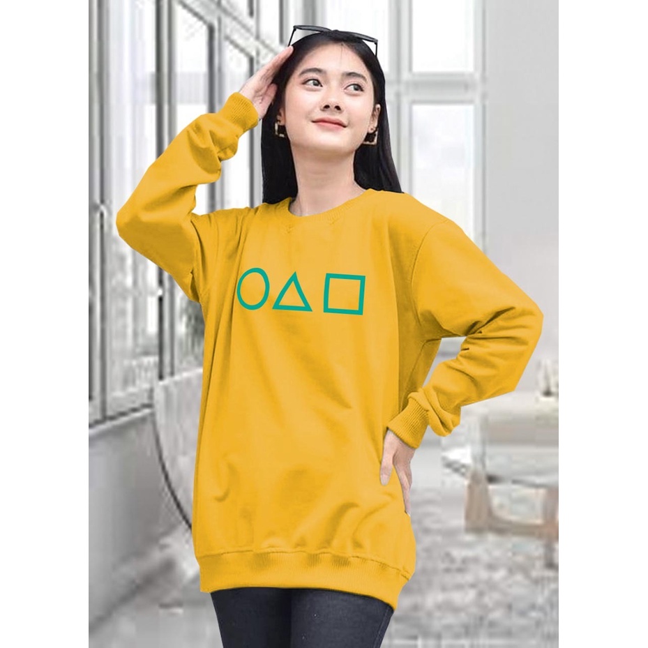 Kaos Lengan Panjang squitz / Kaos Sweatshirt / Atasan Wanita / Atasan Wanita Lengan Panjang / Atasan Import / Kaos Wanita Blus