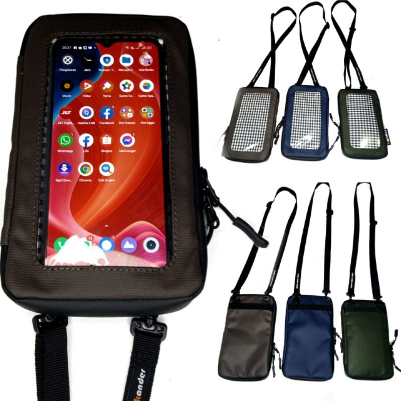 Tas HP Tas Leher hanging walet