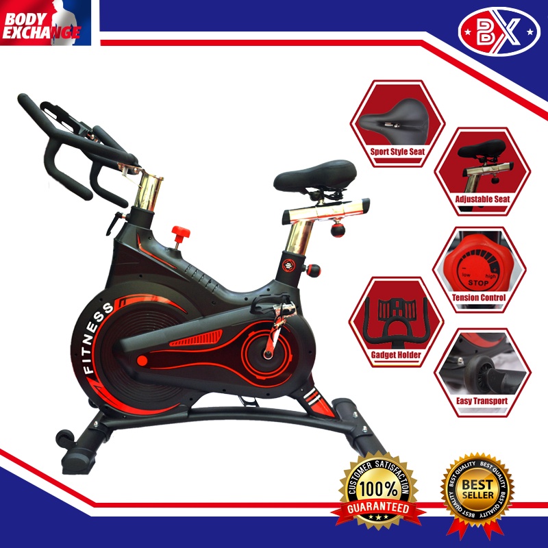 Sepeda Statis SEMI-C Spinning Bike Original - Alat Fitness - Alat Olahraga - Sepeda Fitness - Sepeda Gym