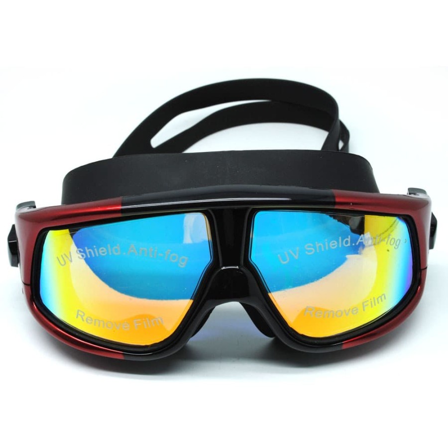 Sbart Kacamata Renang Diving Snorkling Large Frame Anti Fog UV Protect - E0735-01