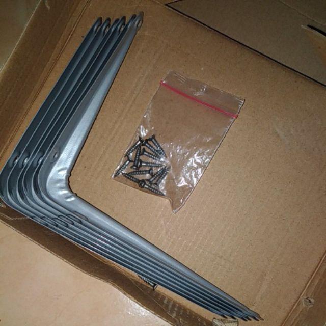 Siku Rak 5 X 6/ Siku Rak 5x6/ Siku L/ Shelf Bracket 5 X 6 (harga Untuk 1bj)