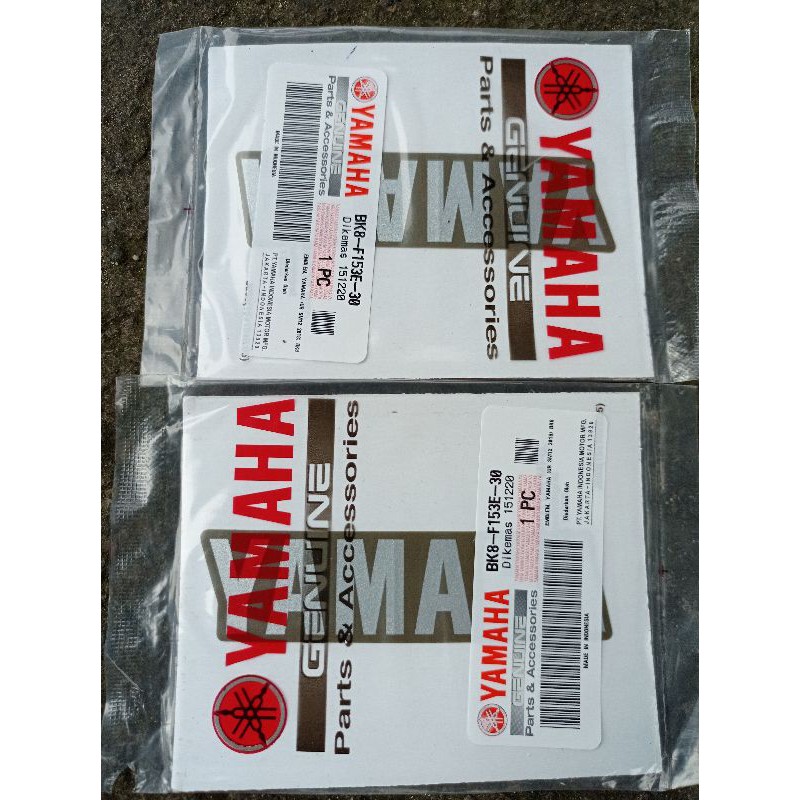 EMBLEM TULISAN YAMAHA SAYAP FREEGO ORIGINAL 2pc