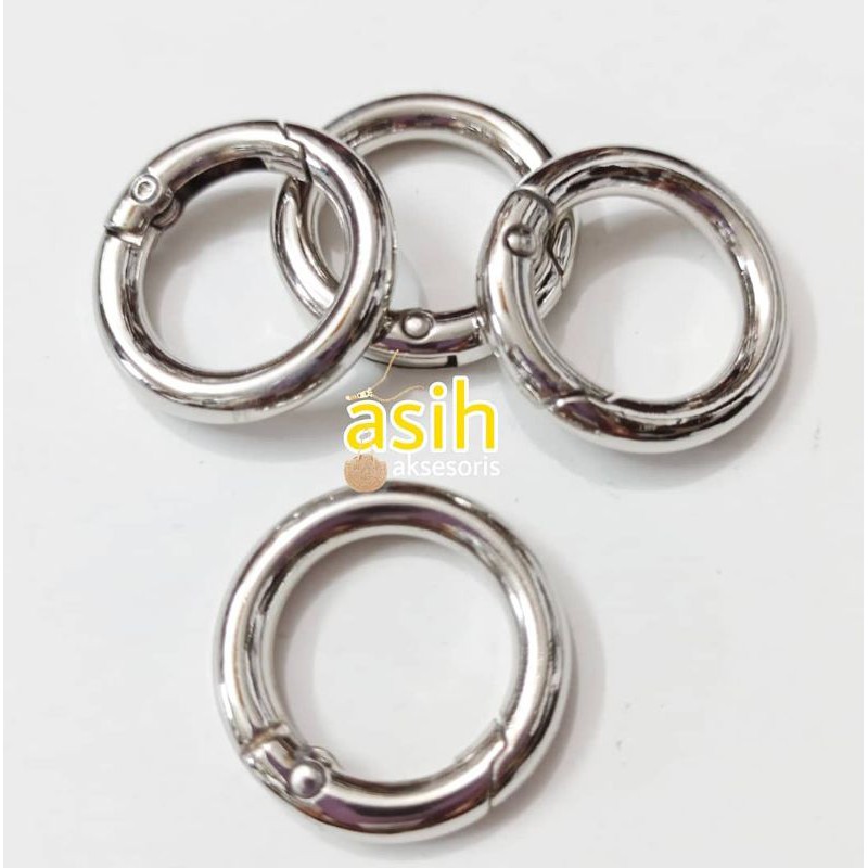 Ring bulat buka tutup cor 2cm @1pcs