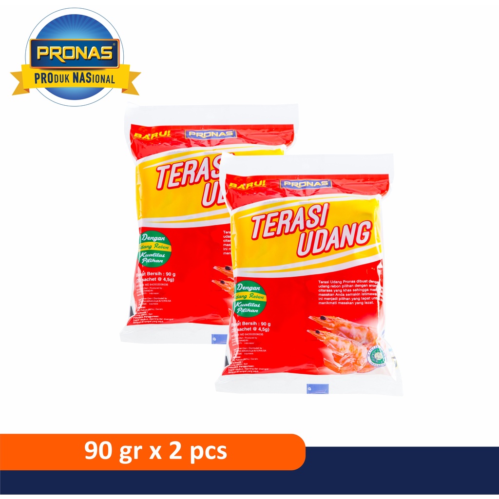 Pronas Terasi Udang 90g bundling 2 pack