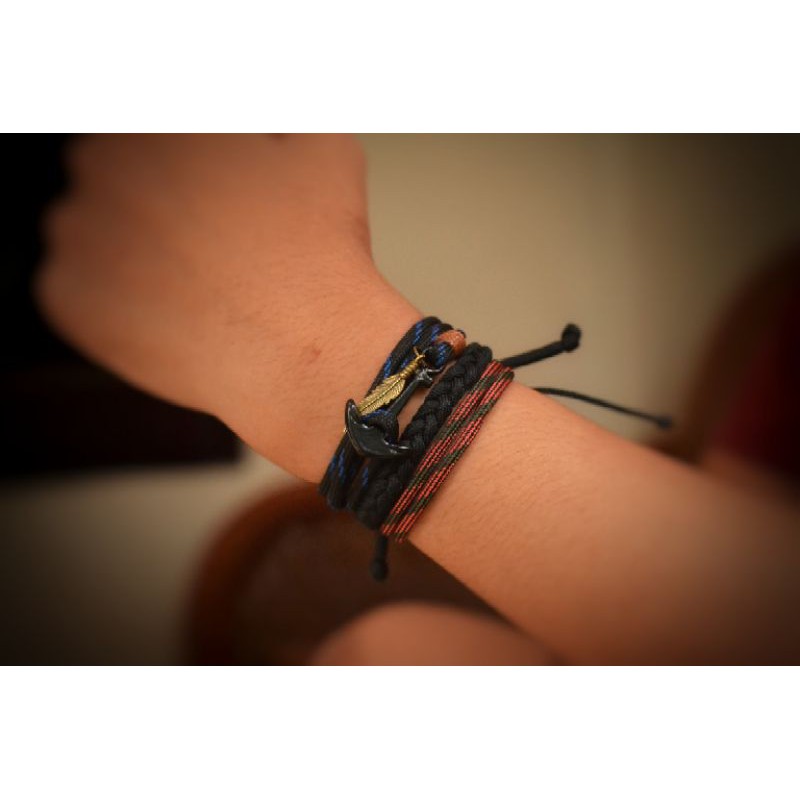 Advenlet - Gelang Jangkar Set Blueoren