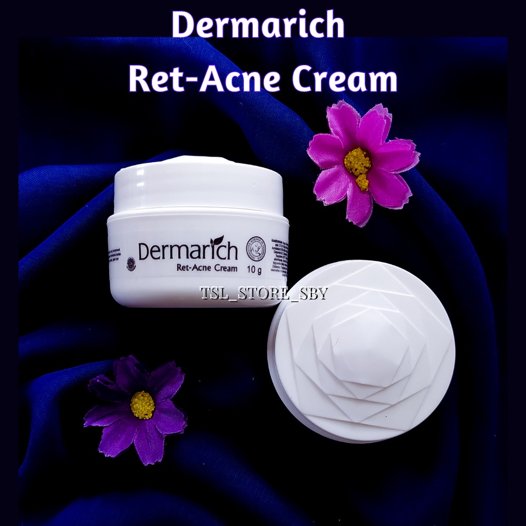 Dermarich Ret Acne Cream - Krim Malam Anti Jerawat Dermarich