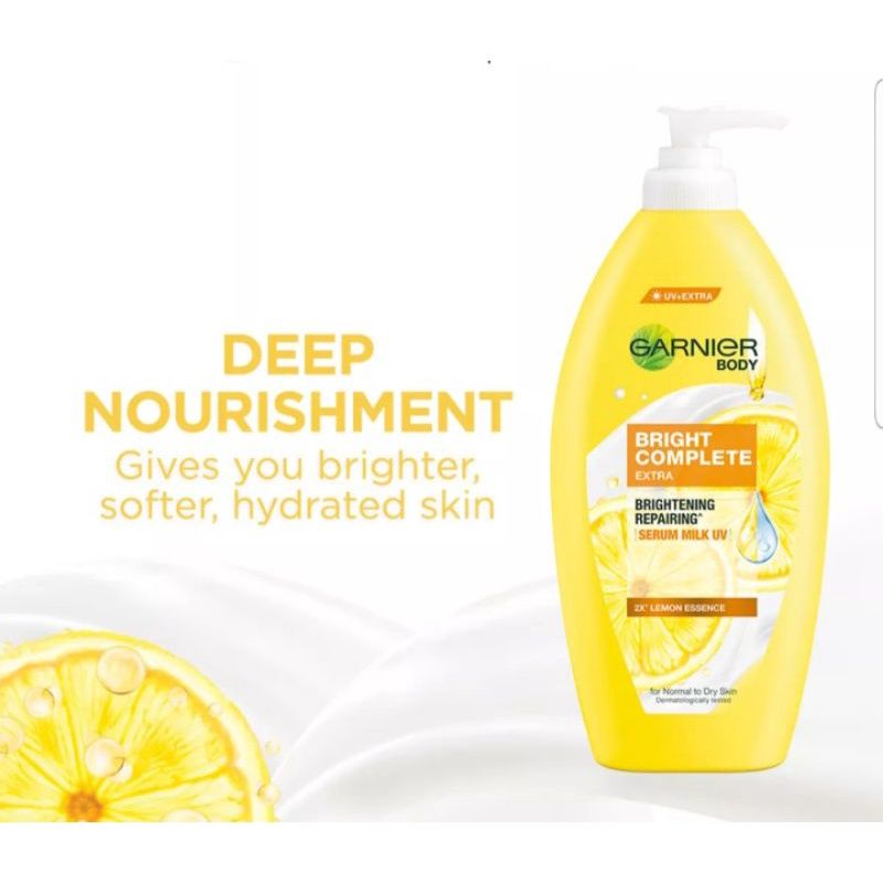 Garnier Body Lotion 400ml Sakura Glow | Bright Complete Serum Brightening 400 ml