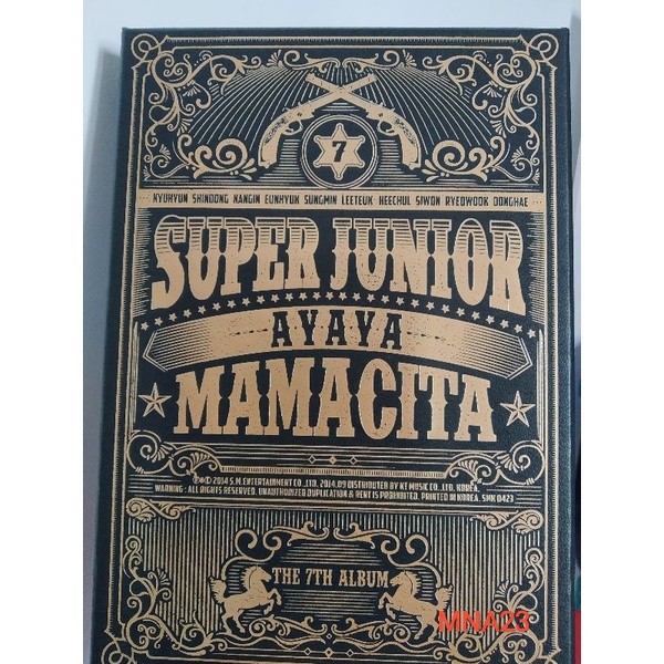 Album MAMACITA Super Junior (PHOTOCARD Sungmin)