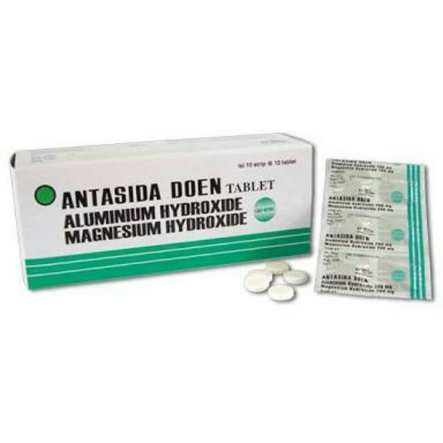 ANTASIDA DOEN TABLET KUNYAH / Obat Lambung / Obat Maag