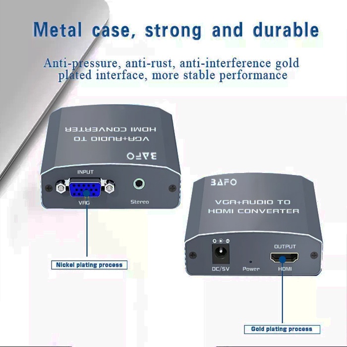 Converter VGA+Audio to HDMI Bafo BF-H103