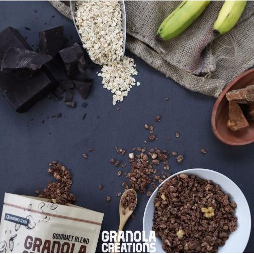 

Terbaru Granola Creation 480gr - Dark Chocolate & Banana