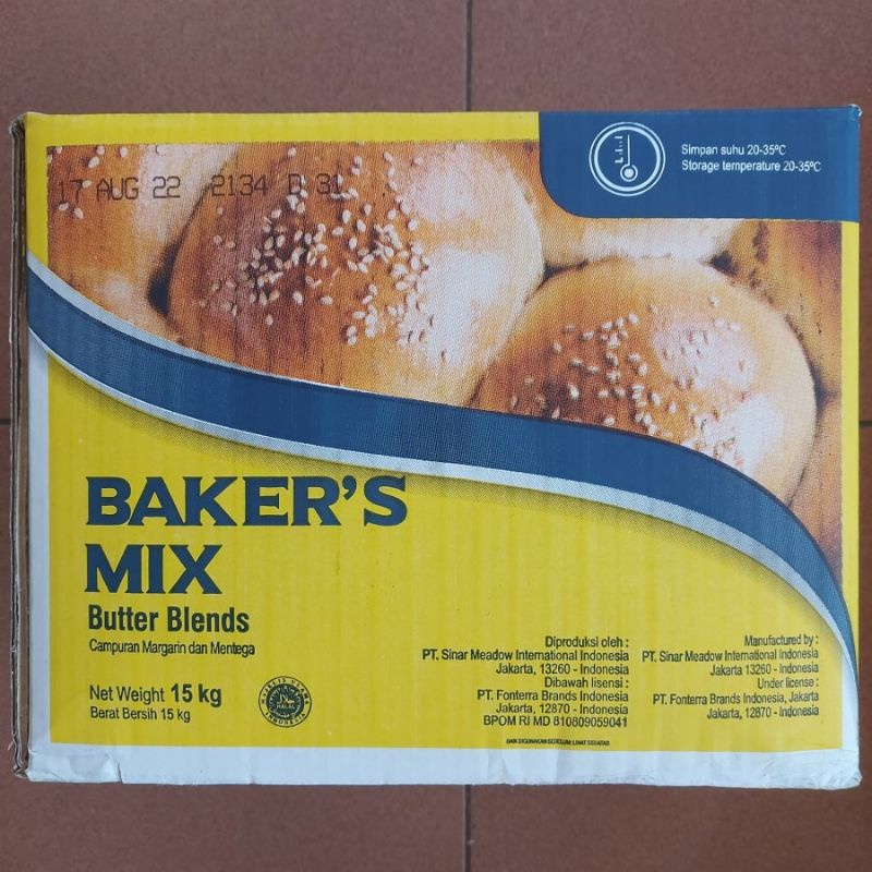 

ANCHOR BAKERSMIX BUTTER BLENDS KEMASAN DUS 15KG