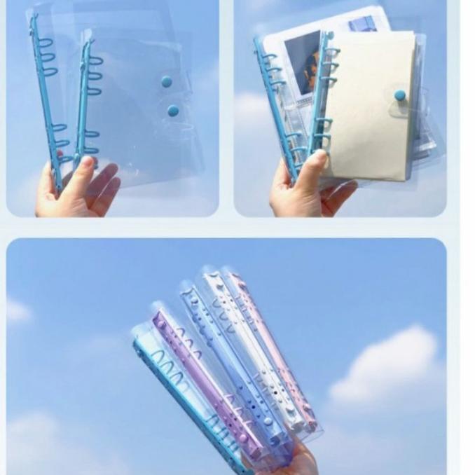

((BISA COD)) Clear Cover Binder A5 A6 A7 Transparan Transparent Bening PROMOKode 5295