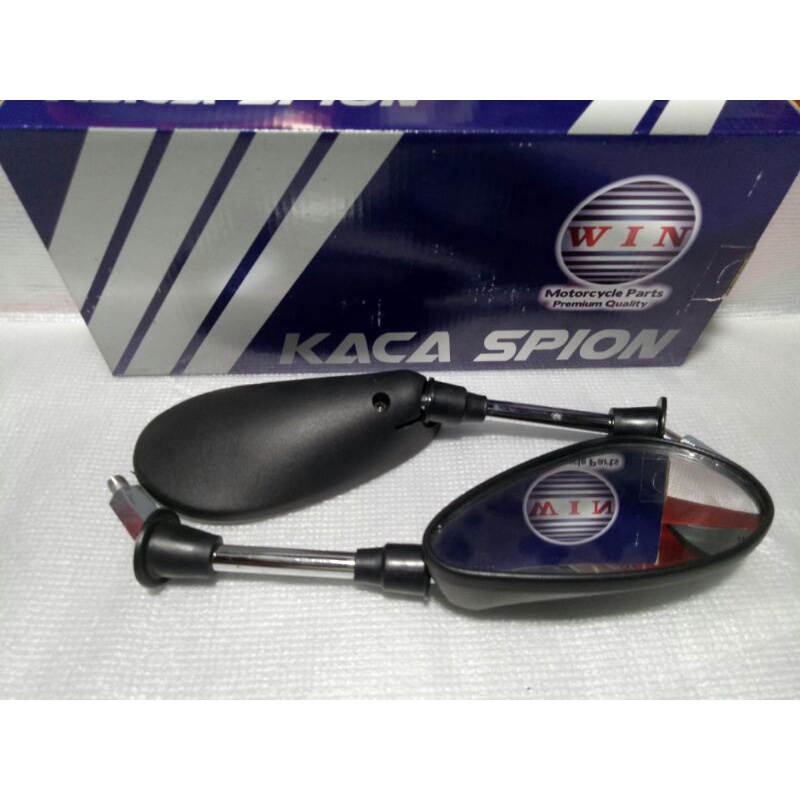 SPION STANDAR KACA SPION MIRROR BAUT 12 SUZUKI SATRIA FU 150 / SHOGUN 125 MEREK WIN