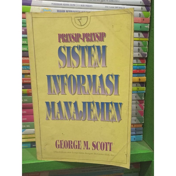 

Prinsip Prinsip Informasi Manajemen oleh George M Scot