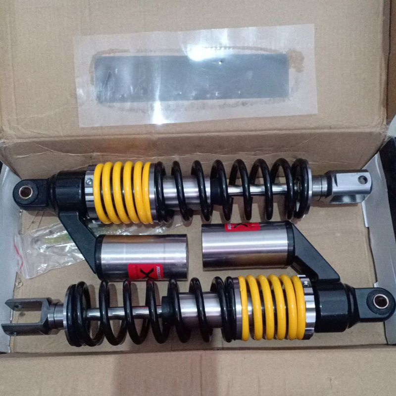 SHOCK SKOK SHOCKBREAKER NAGATA NVX NMAX TANK 33CM BLACK/YELOW