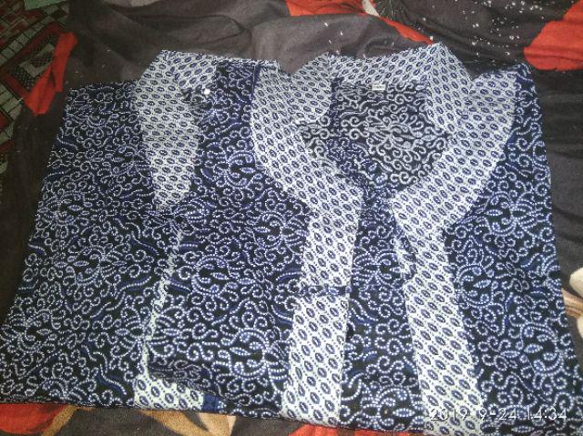 Atasan Batik Wanita Dolby Dolbi Dobby Doby Tenun Sutra Halus Best Seragam