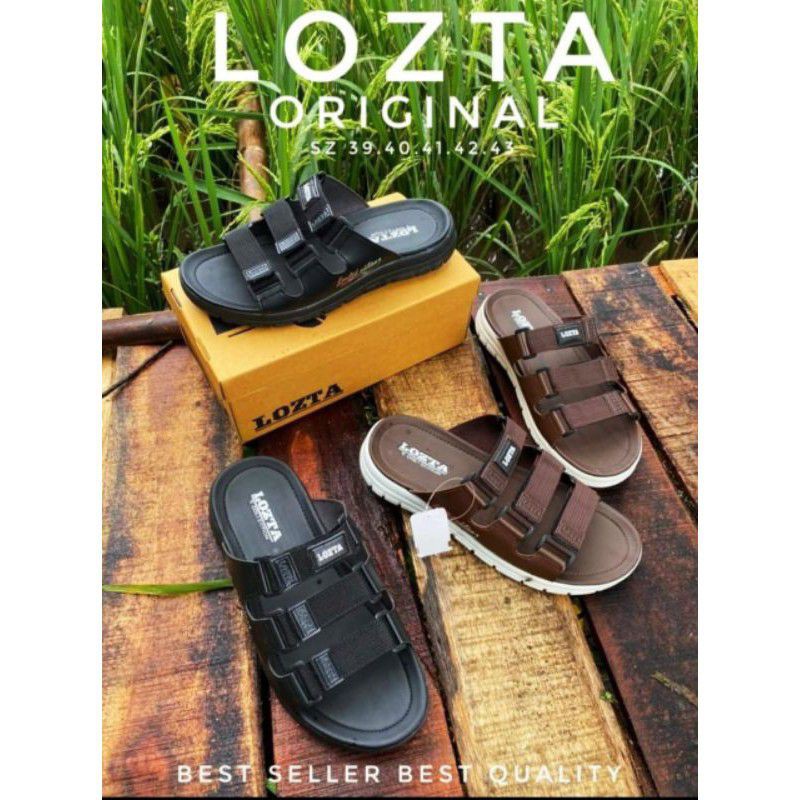 Grosir Sandal Pria Casual terbaru Termurah Sandal Selop pria