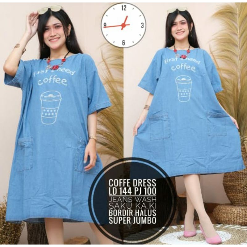 COFFE DRESS JUMBO/DRESS JUMBO/COFFE JUMBO/DRESS 140