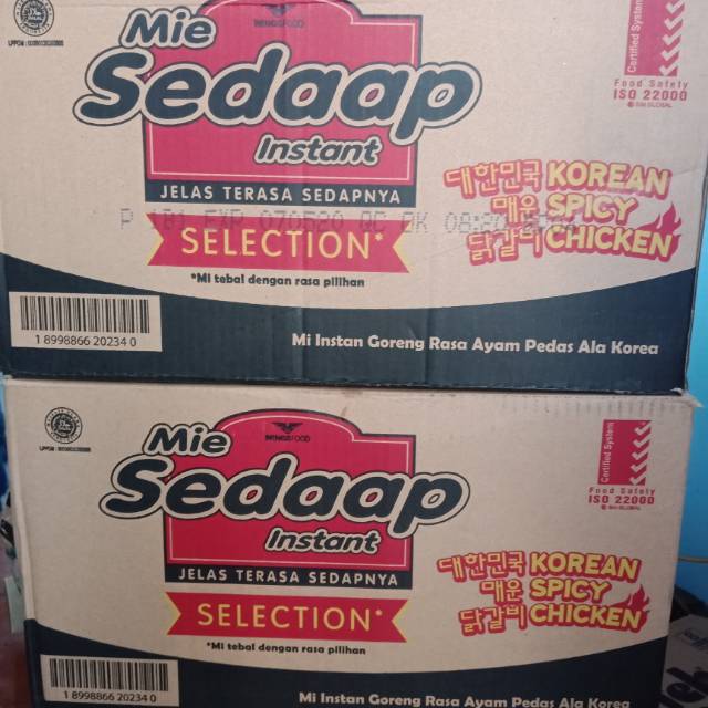 

MIE SEDAAP SELECTION KOREAN SPICY CHICKEN