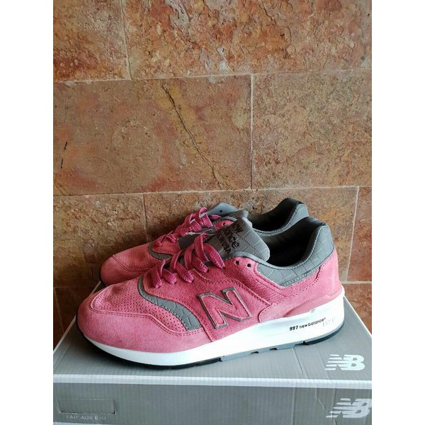 Terbaru New Balance 997 Rose Made in USA UA Version BNIB