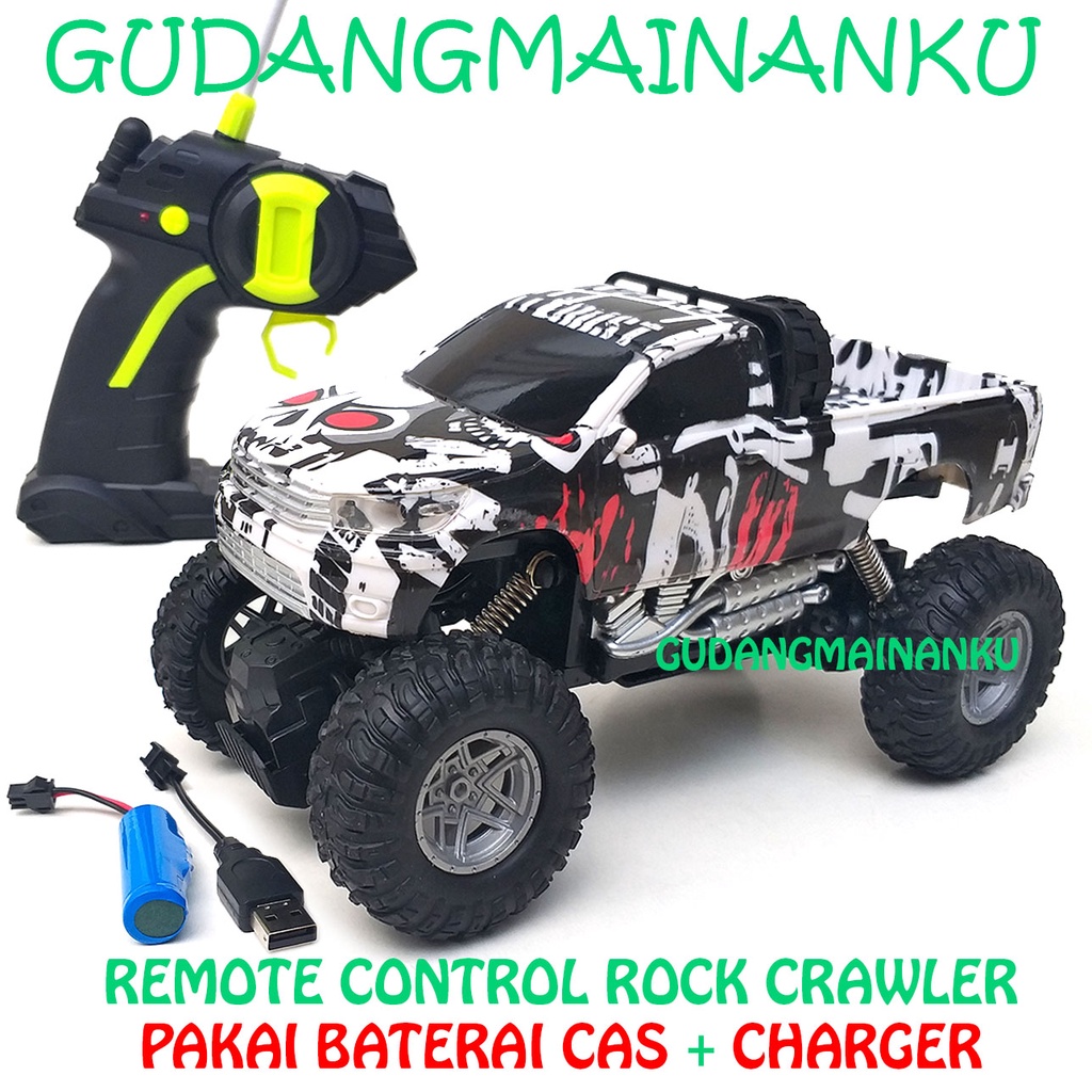 RC Remote Control Mobil Rock Crawler Pick-Up Off Road