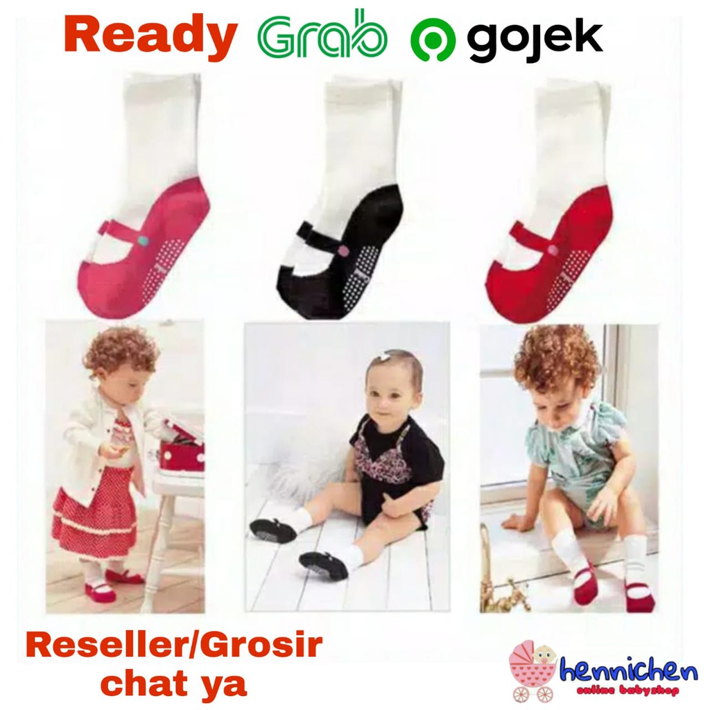 Kaos Kaki Anak Bayi Fashion Manis dan Lucu ada anti slip 0-2 thn