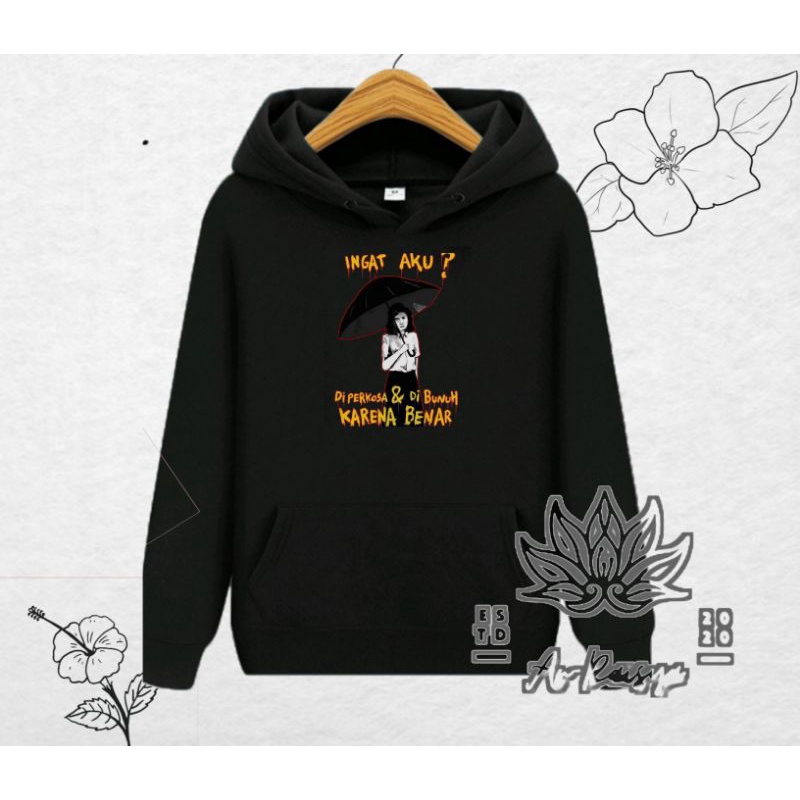 Hoodie marsinah/Hoodie menolak lupa/Hoodie panjang umur hal baik/jaket marsinah/Jaket menolak lupa/j
