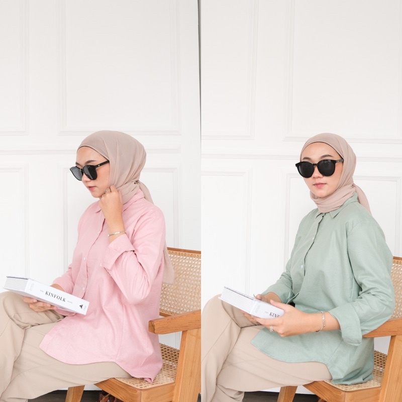 Floral.id Kemeja Rami-5