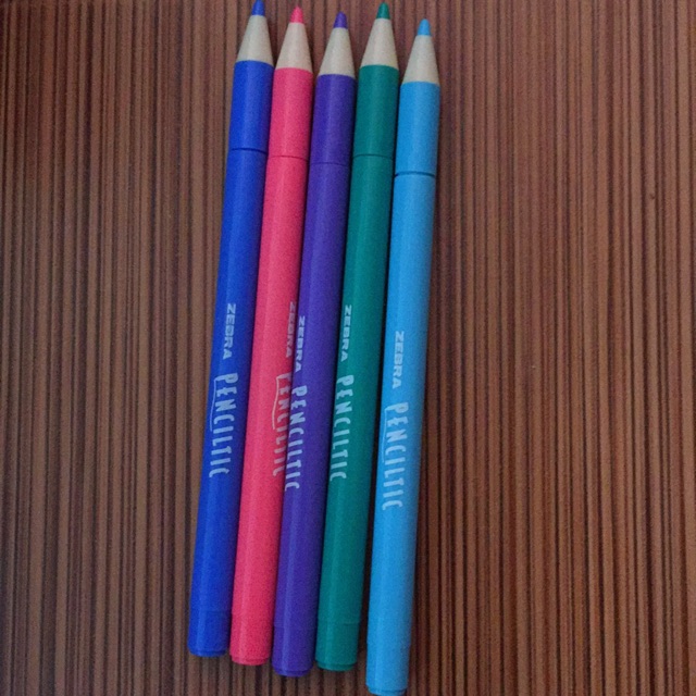 

Pulpen Warna Warni Zebra Penciltic
