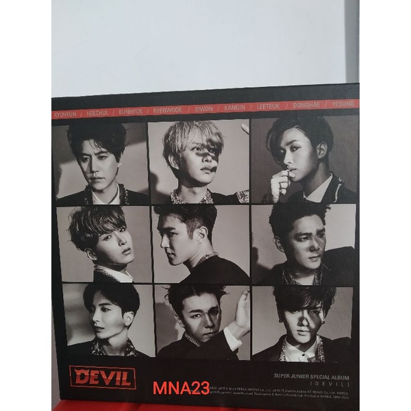 Album DEVIL Super Junior