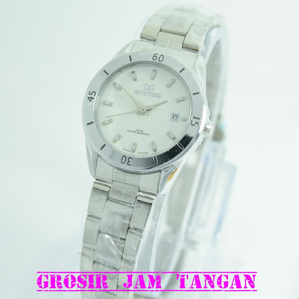 JAM TANGAN WANITA UNISEX SIMPLE ORIGINAL MIRAGE CASUAL ELEGAN