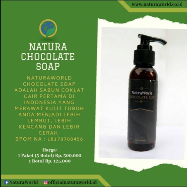 

NATURA CHOCOLATE SOAP LIQUID