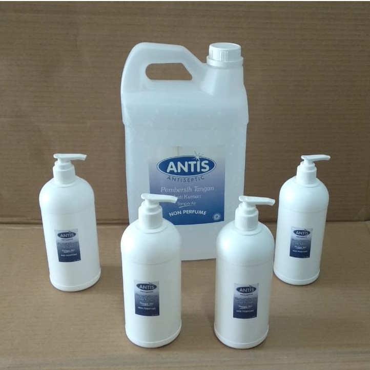 Hand Sanitizer Bottle Pump 500 ml HALAL / Alkohol 70% Terdaftar / Hand Sanitizer