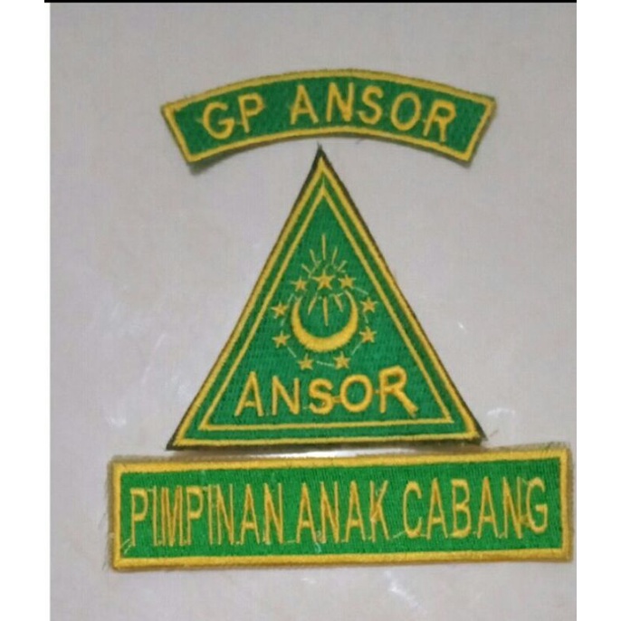 bed/ansor/logo bordir ansor