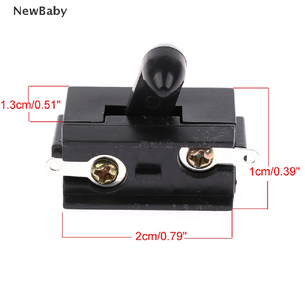 2pcs Clipper Trimmer Pengganti Dengan Power Switch Untuk Mesin Cukur Elektrik Bayi
