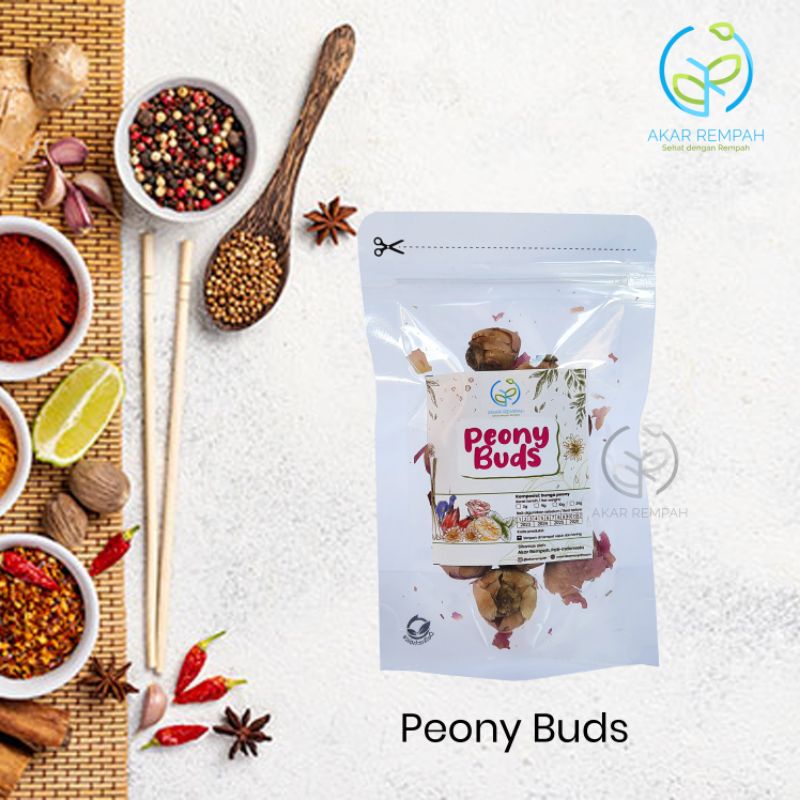 

Peony Buds / Bunga Peony Kering / Tisane / Flower Tea / isikeranjangmu akarrempah