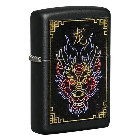 Korek Zippo Original Neon Dragon Design 49396