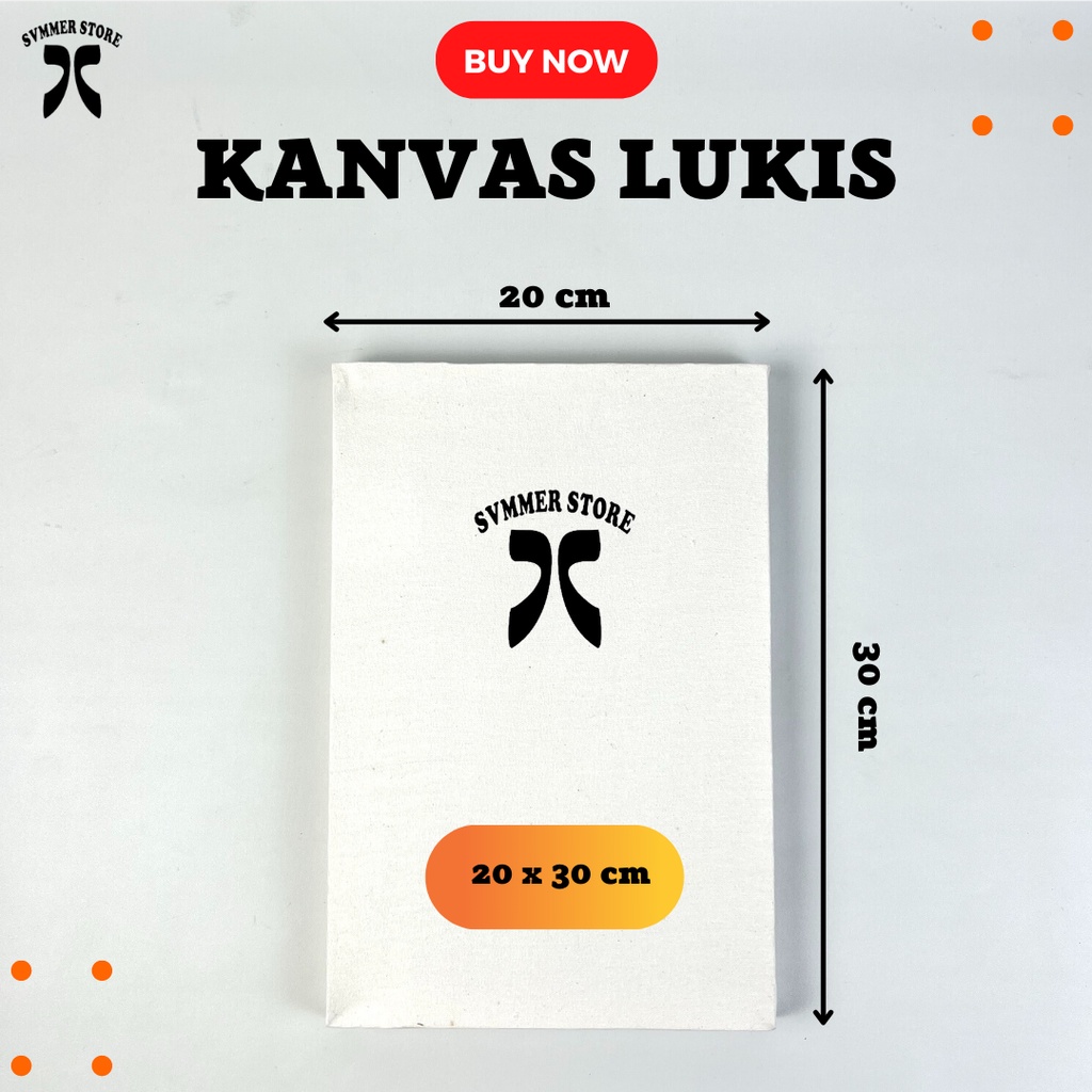 

Kanvas Lukis Canvas Board Ukuran 20 x 30 cm - Svmmerink
