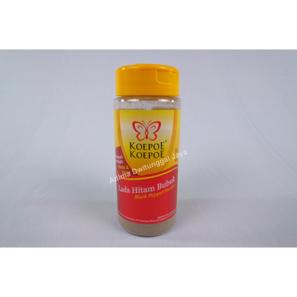 Koepoe Koepoe Lada Hitam Bubuk/Koepoe Koepoe Black Pepper Powder 83 gr