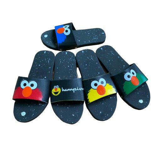 Fasahaya Sandal  Kokop Selop Spon Teplek Elmo  Putih  