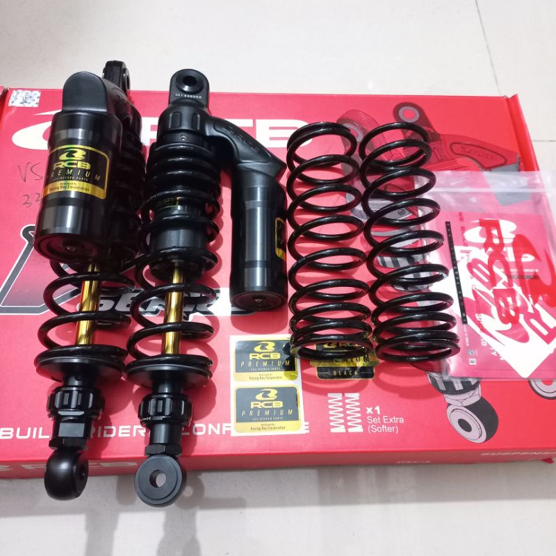 Shock RCB Bkack Premium 275mm 320mm 335mm VS Series