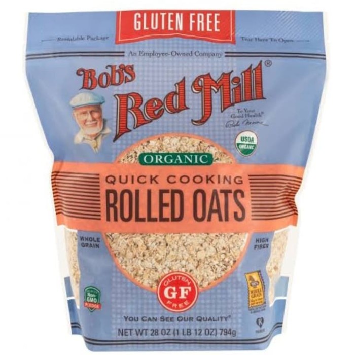 

Beautywearr - Bobs Red Mill Organic Rolled Oat Quick Cooking 794Gr
