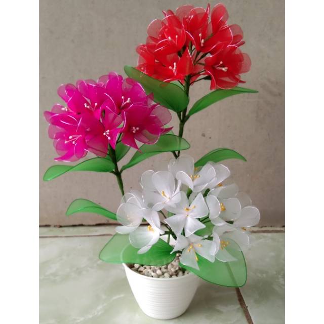 Bunga stoking, bahan stoking, bunga hias, bunga artificial