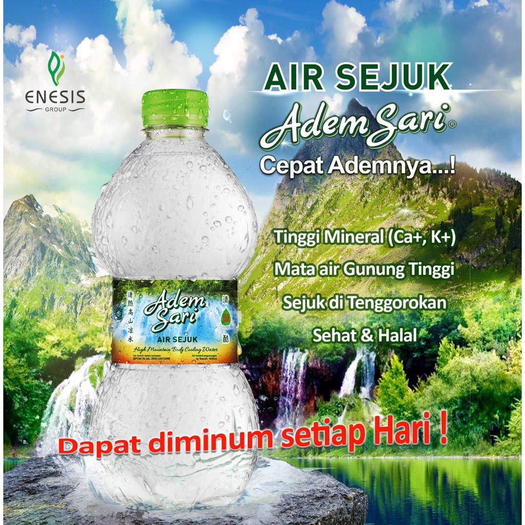 

ADEM SARI AIR SEJUK Rp 2500