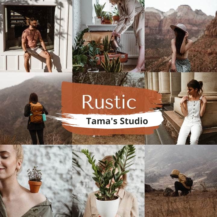 15 Preset Premium Lightroom Preset Rustic  IOS/Android and Dekstop