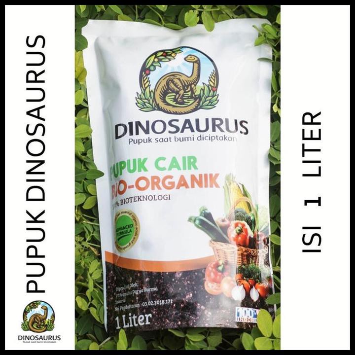 Jual Pupuk Dinosaurus 1 Liter Cair Organik Hayati Penyubur Tanah ...