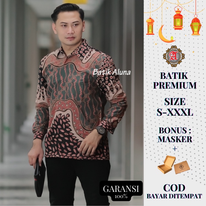 Batik pria lengan panjang kemeja batik pria lengan panjang baju pria batik terbaru kemeja pria batik