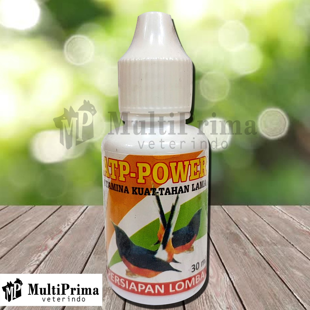 Obat Vitamin Penambah Tenaga Stamina Burung ATP - POWER 30 ml